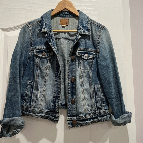 Hollister Distressed Jean Jacket - Picture 1 of 3